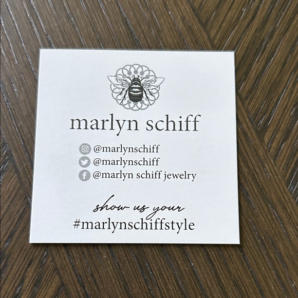 Marlyn Schiff Two-Tone Necklace with Silver Discs - Picture 3 of 5